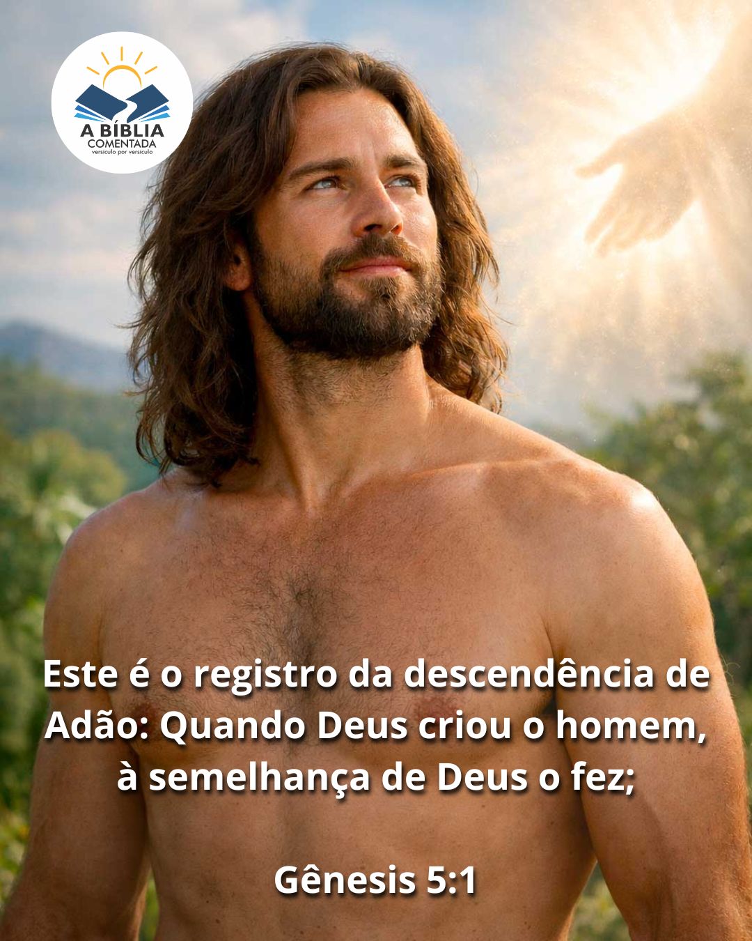 📖 GÊNESIS 5:1 — O REGISTRO DAS GERAÇÕES
"Este é o registro d